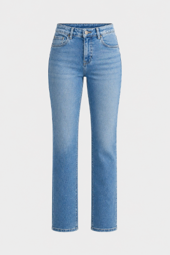 Picture of Tall Women Wonderjeans High Waist Straight L36/L37 Inches, authentic blue