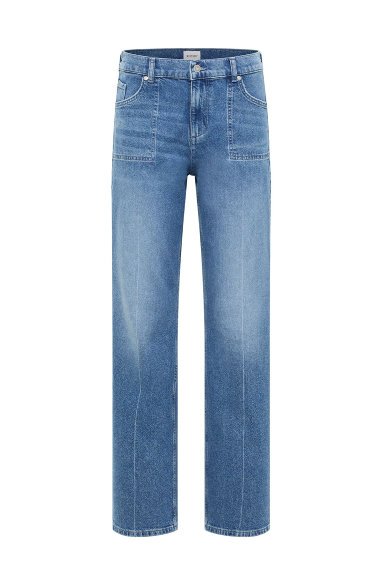 Picture of Tall Ladies Jeans Madison Wide Leg Pockets L36 & L38 Inch