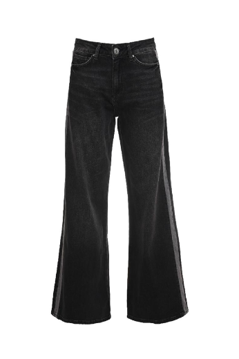 Image de Tall Femmes Jeans Cooper Stripe Wide Fit Longueur L34 & L36 Pouces