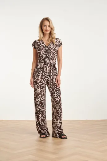 Picture of Tall Women Jumpsuit Short Sleeves Patterned