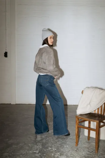 Bild von Tall Damen Jeans Frankie Palazzo Wide Leg L34 & L36 Inch