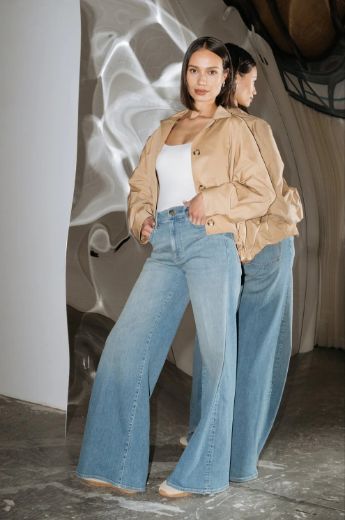 Bild von Tall Damen Jeans Francis Straight Wide Leg L36 Inch