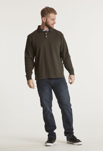 Bild von Poloshirt Langarm