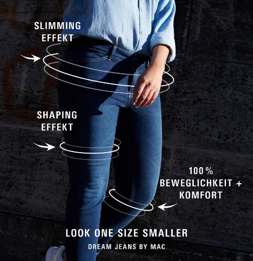 Image de Tall Femmes MAC Dream Jeans Longueur L34 & L36 Inch
