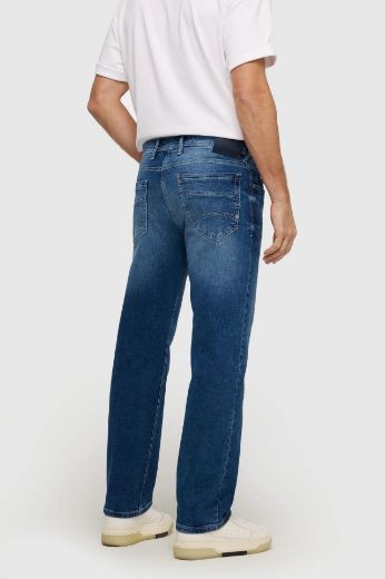 Bild von Tall Herren Jeans MAC Ben Loose Fit L36 & L38 Inch, ocean blue authentic used