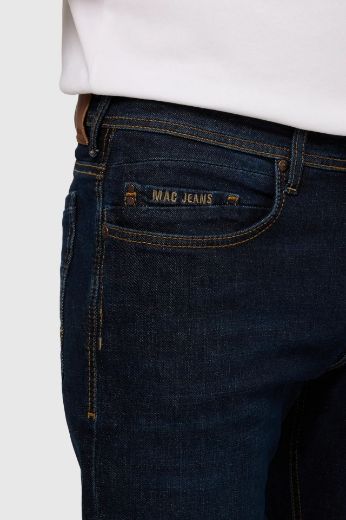 Image de Tall Hommes Jean MAC Ben Loose Fit Longueur L36 & L38 Pouces, dark blue vintage
