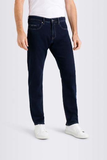Image de Tall Hommes Jeans Ben Coupe Droite Coupe Ample Longueur L36 & L38 Inches, bleu noir