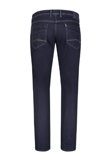 Image de Tall Hommes Jeans Ben Coupe Droite Coupe Ample Longueur L36 & L38 Inches, bleu noir