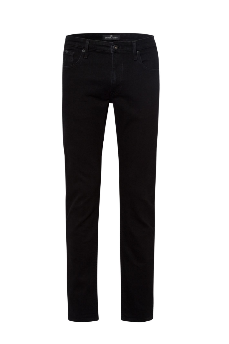 Image de Tall Hommes Jeans Damien Slim Fit Longueur L36 & L38 Pouces, noir