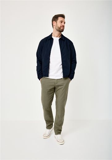 Bild von Tall Herren Leinen Baumwoll Chinohosen Halifax L36 & L38 Inch
