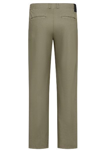 Bild von Tall Herren Leinen Baumwoll Chinohosen Halifax L36 & L38 Inch