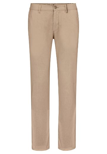 Bild von Tall Herren Leinen Baumwoll Chinohosen Halifax L36 & L38 Inch