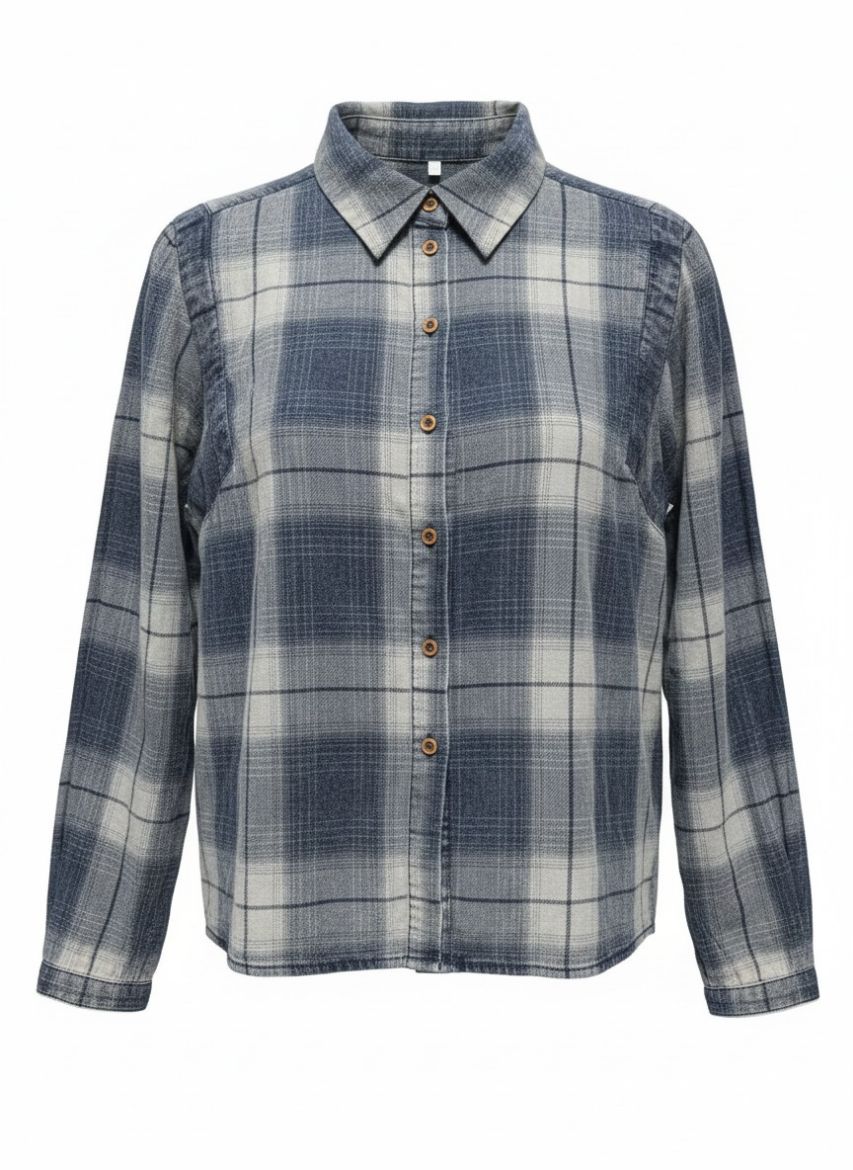 Bild von Tall Damen Bluse Tilde Baumwoll Karo