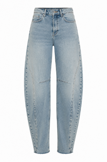 Bild von Tall Damen Jeans Bosley Barrel Straight L36 Inch, meso blue
