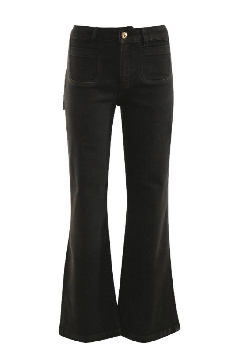 Image de Tall Femmes Jean  Bobby Pocket, coupe semi-large, L34 et L36 pouces, couleur  dark truffle