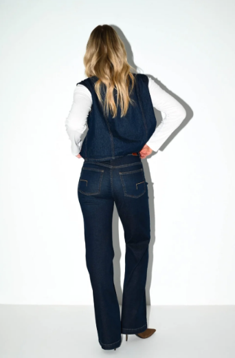 Image de Tall Femmes Jeans Bobby Pocket L34 et L36 pouces, bleu encre