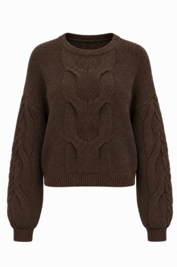 Bild von Tall Damen Strickpullover Nadia Loose Knit Cable