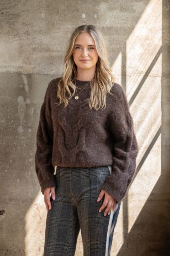 Bild von Tall Damen Strickpullover Nadia Loose Knit Cable