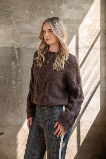 Image de Tall Femme Pull en maille fine Anury