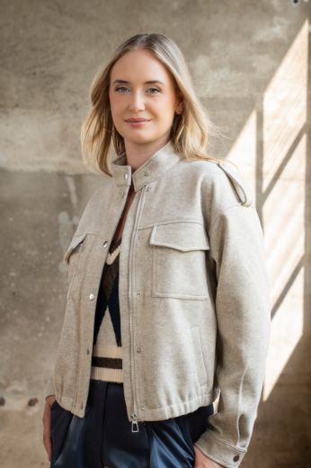 Bild von Tall Damen Jacke Ysa Heavy Brushed Knit