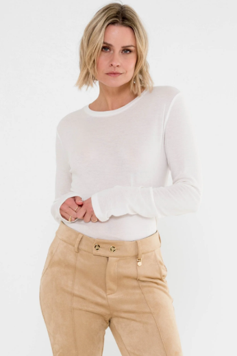 Bild von Viana Langarm T-Shirt Feinstrick