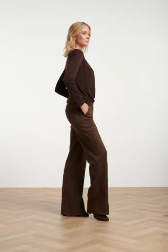 Picture of Tall Women Pants Suede L36 Inch