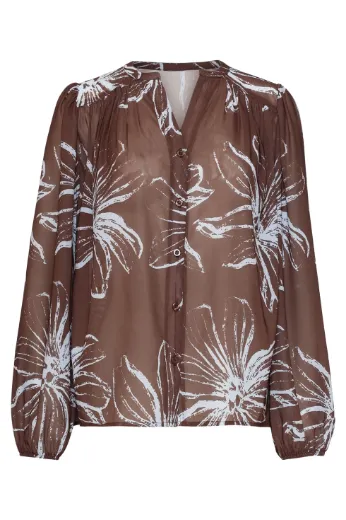 Picture of Tall Women Tunica Blouse V Neck