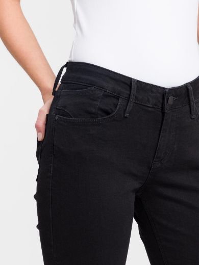 Bild von Tall Damen Jeans Rose Straight Fit L34 & L36 Inch, black