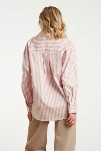 Bild von Tall Damen Bluse Feine Streifen