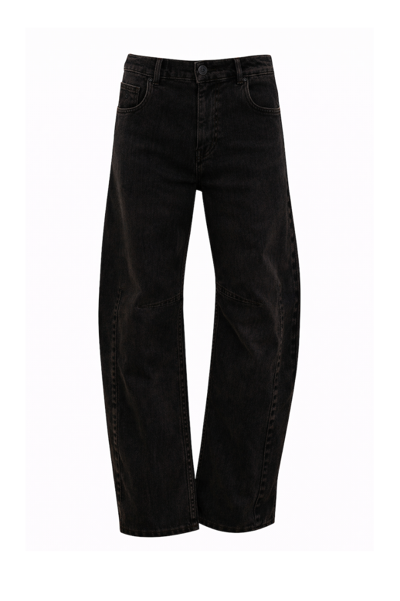 Image de Tall Femmes Jean Bosley Barrel Straight, L34 et L36 pouces, espresso noir