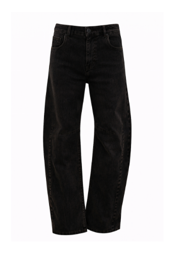 Image de Tall Femmes Jean Bosley Barrel Straight, L34 et L36 pouces, espresso noir