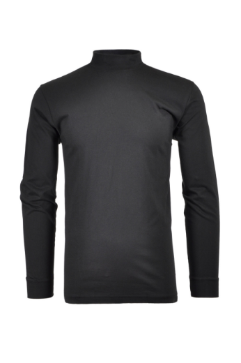 Bild von Tall Herren Langarm Shirt Stehkragen