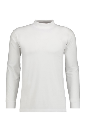 Bild von Tall Herren Langarm Shirt Stehkragen