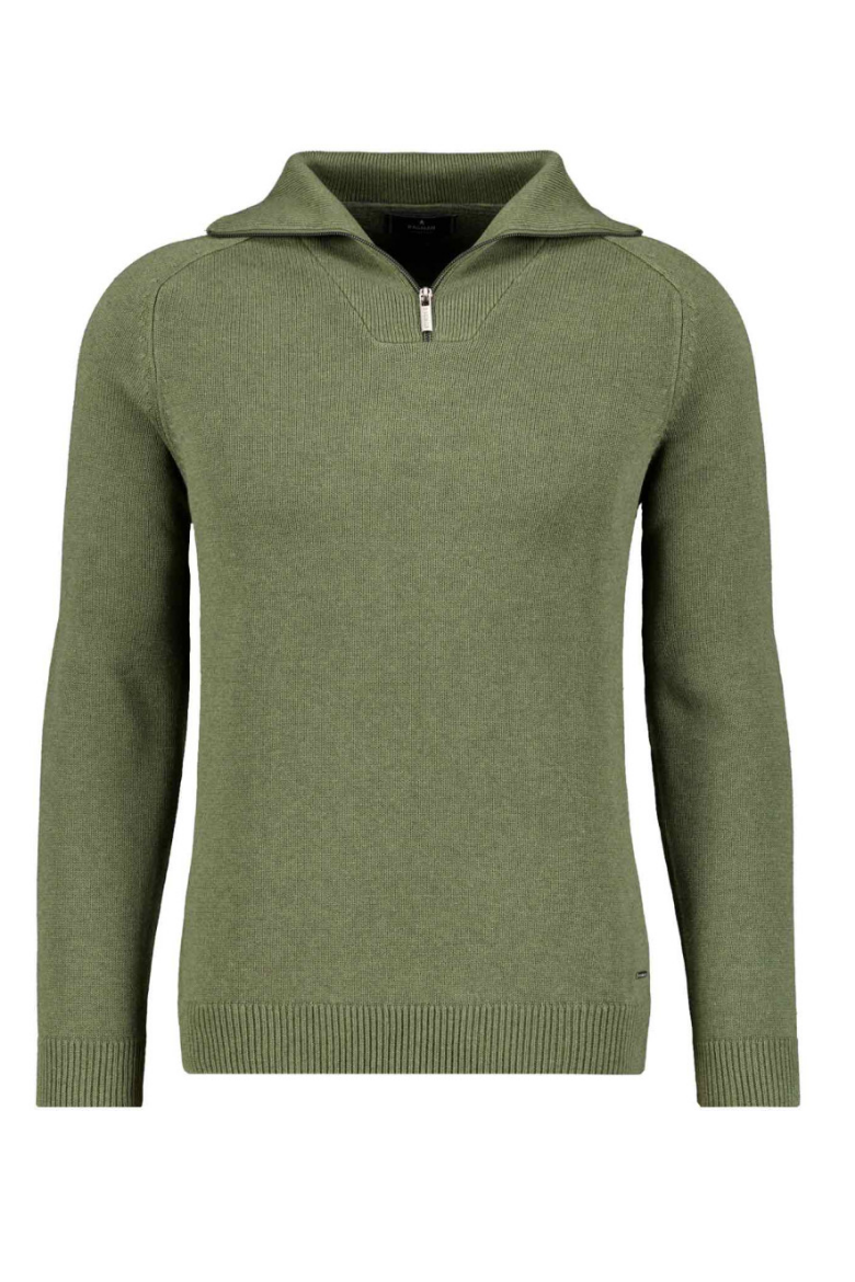 Bild von Tall Herren Strickpullover Troyer