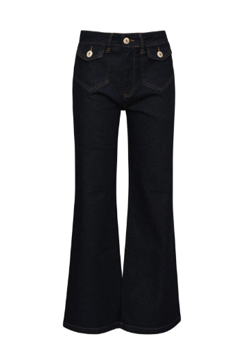 Picture of Tall Women Jeans Bobby Semi Wide Fit L34 & L36 Inches, raw blue