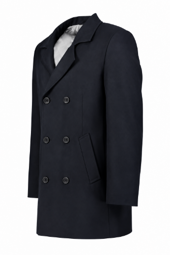 Bild von Tall Herren Winter Wolljacke Greg Extra Lang
